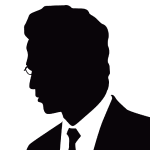 シルエット男性01